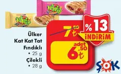 ÜLKER KAT KAT TAT FINDIKLI/ÇİLEKLİ